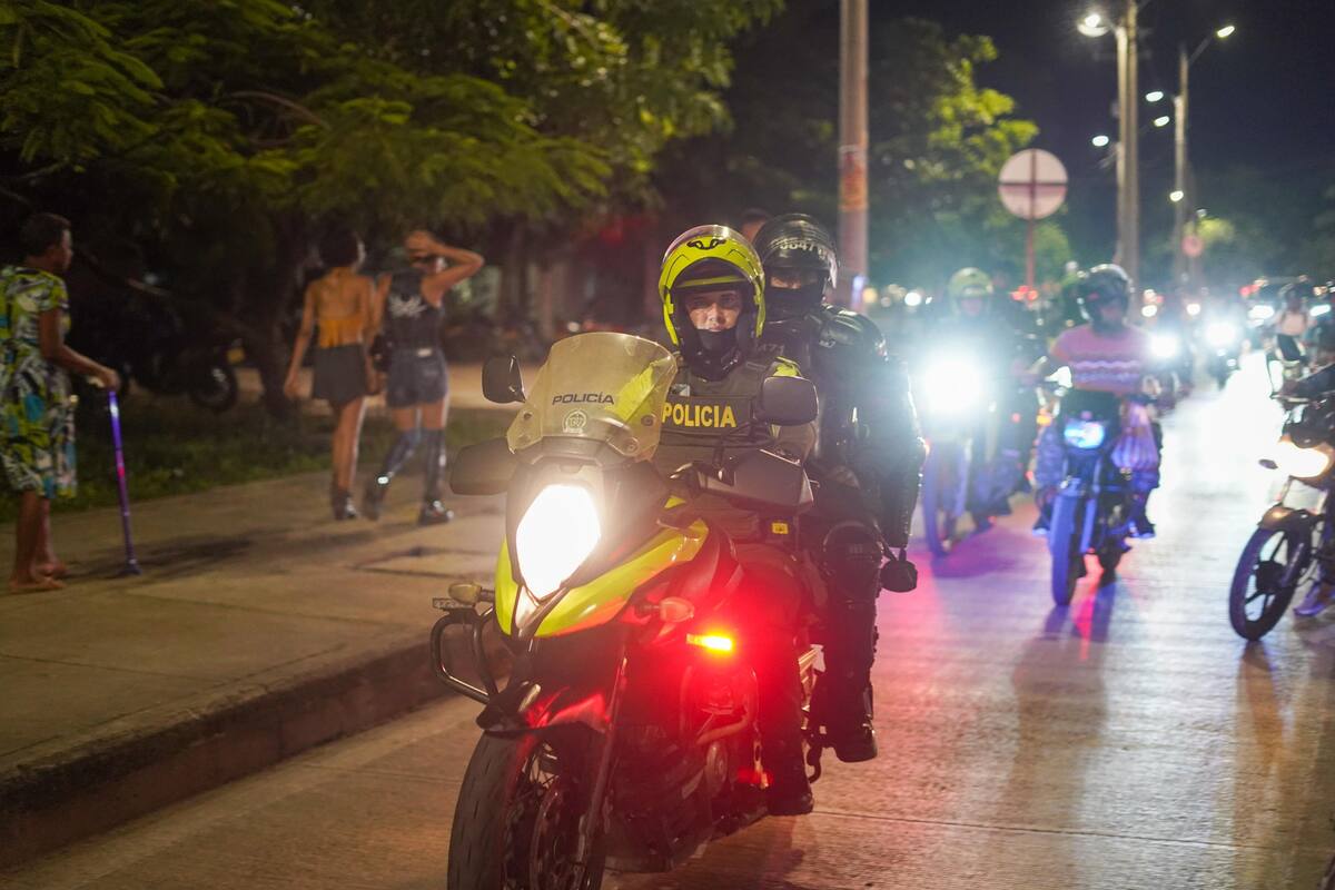 Caravana de motos sembró temor en Cartagena, Distrito tomará medidas