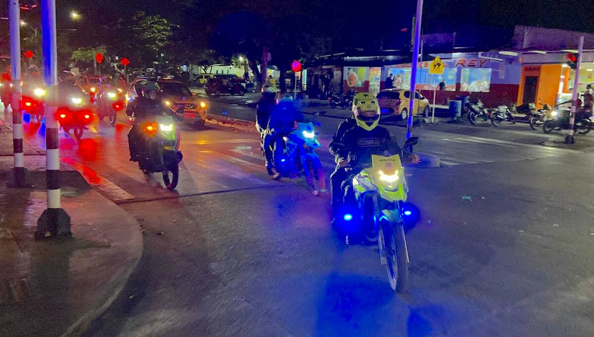 La Policía Metropolitana de Barranquilla pondrá marcha la estrategia “Caravanas por la Vida”. //Cortesía.