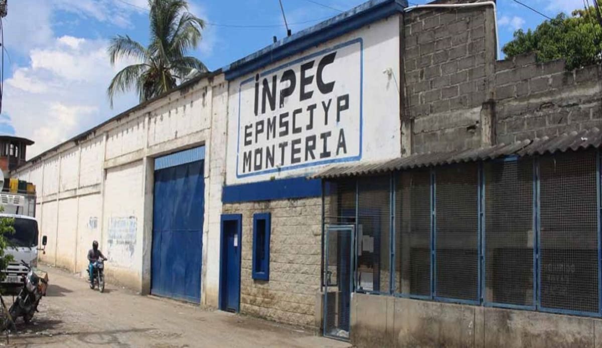 Cárcel Las Mercedes, en Montería