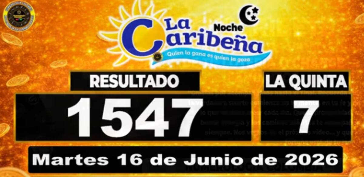Caribeña resultado. // Captura de pantalla
