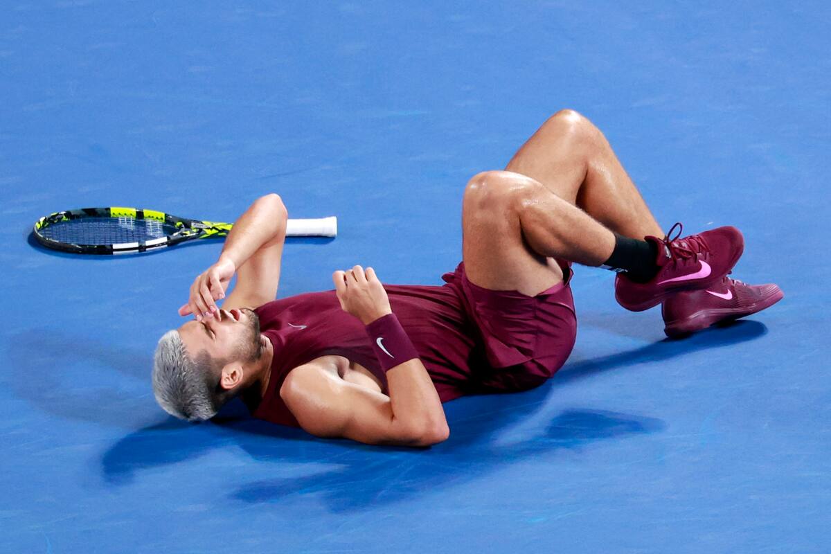 El susto que sufrió Carlos Alcaraz en su debut en el Abierto de Tokio