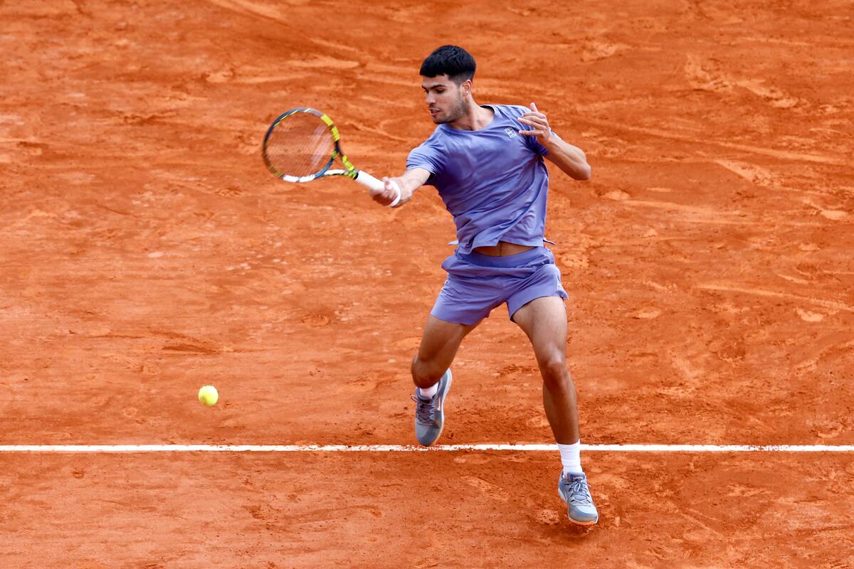Los mejores puntos del partido de Carlos Alcaraz en el Masters de Montercarlo