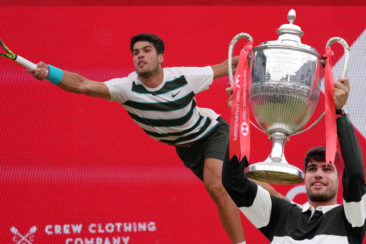 La plata que se llevó Carlos Alcaraz por ganar el torneo de Queen’s