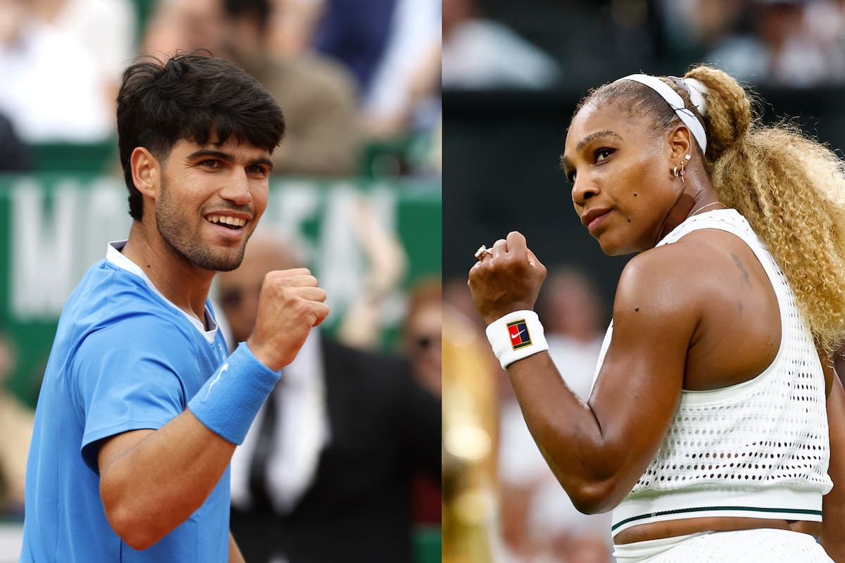Carlos Alcaraz y Serena Williams se estrenan en los mixtos del US Open