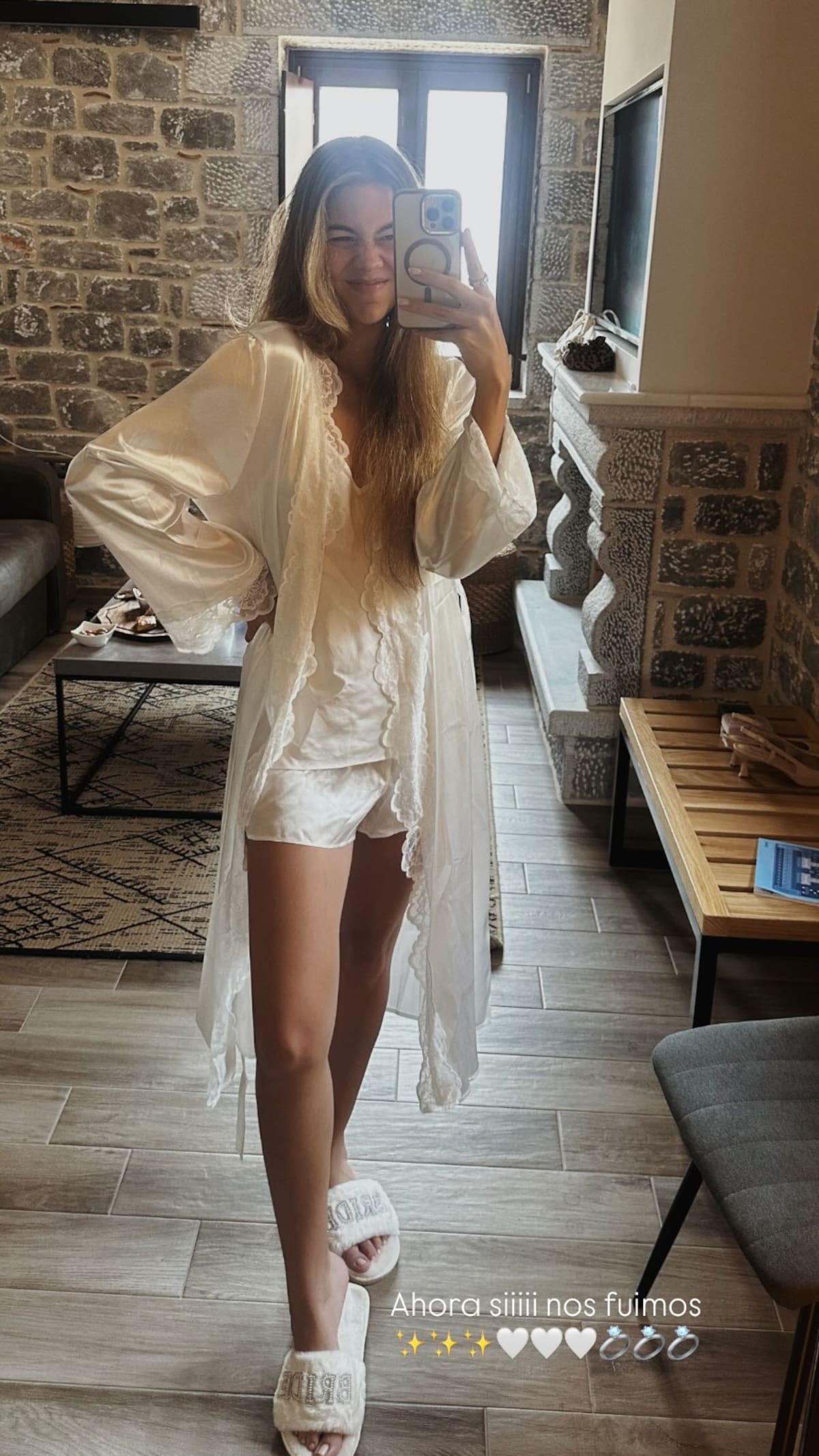 Sofía Calero antes de su boda en Grecia. //Foto: Instagram @sofiacalero