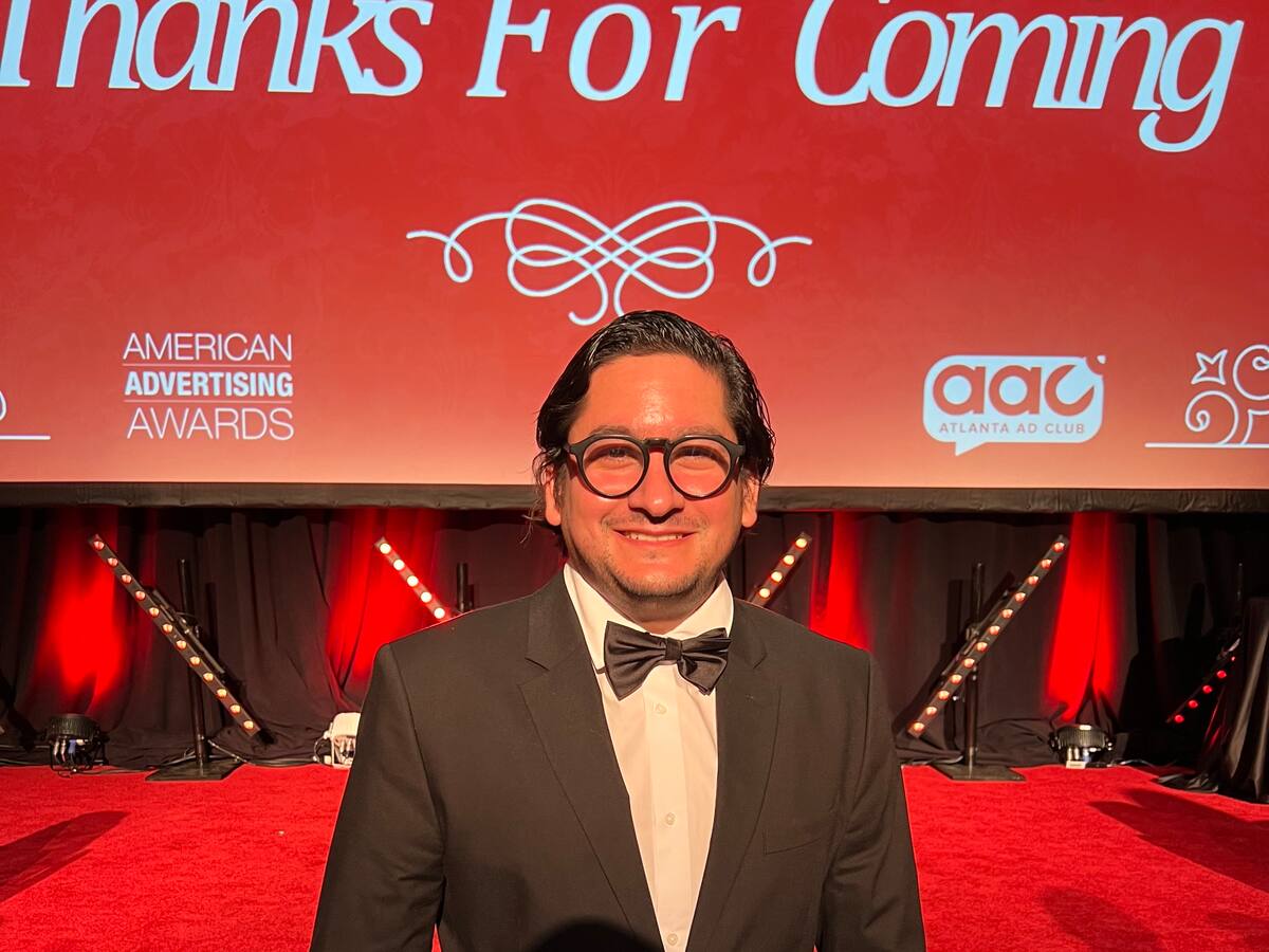 Carlos Díaz Robles ganó un Silver ADDY Award. //Cortesía.