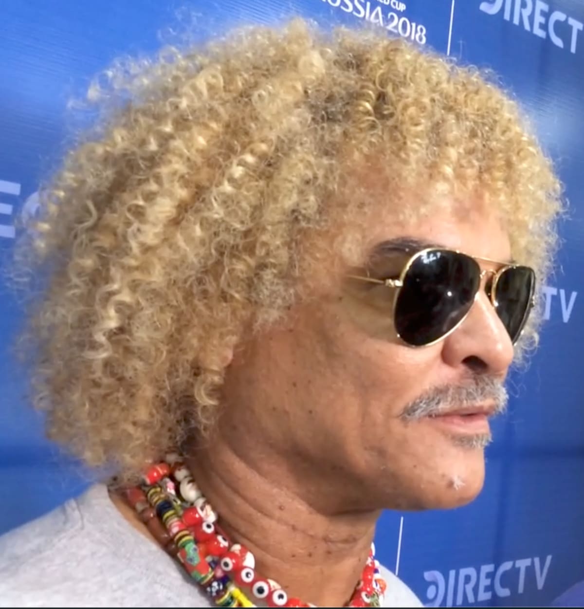 Carlos El Pibe Valderrama, excapitán de la Selección Colombia.//El Universal.