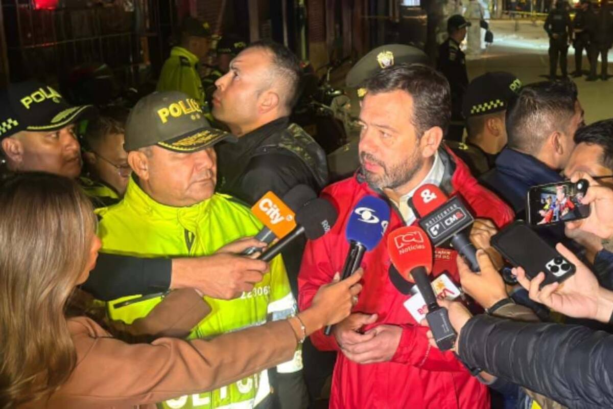 Explosión de granada dejó 10 heridos en Bogotá