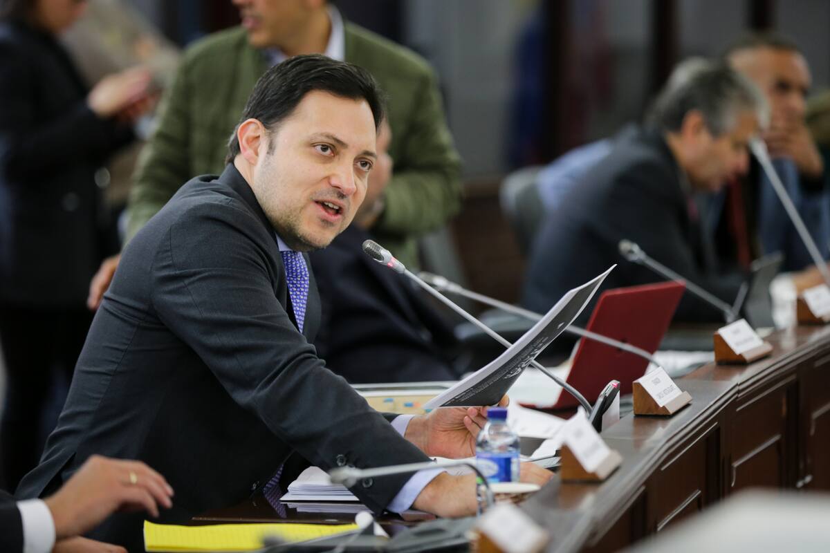Carlos Fernando Motoa, senador de la República por el partido Cambio Radical. // Foto: Colprensa - Mariano Vimos.