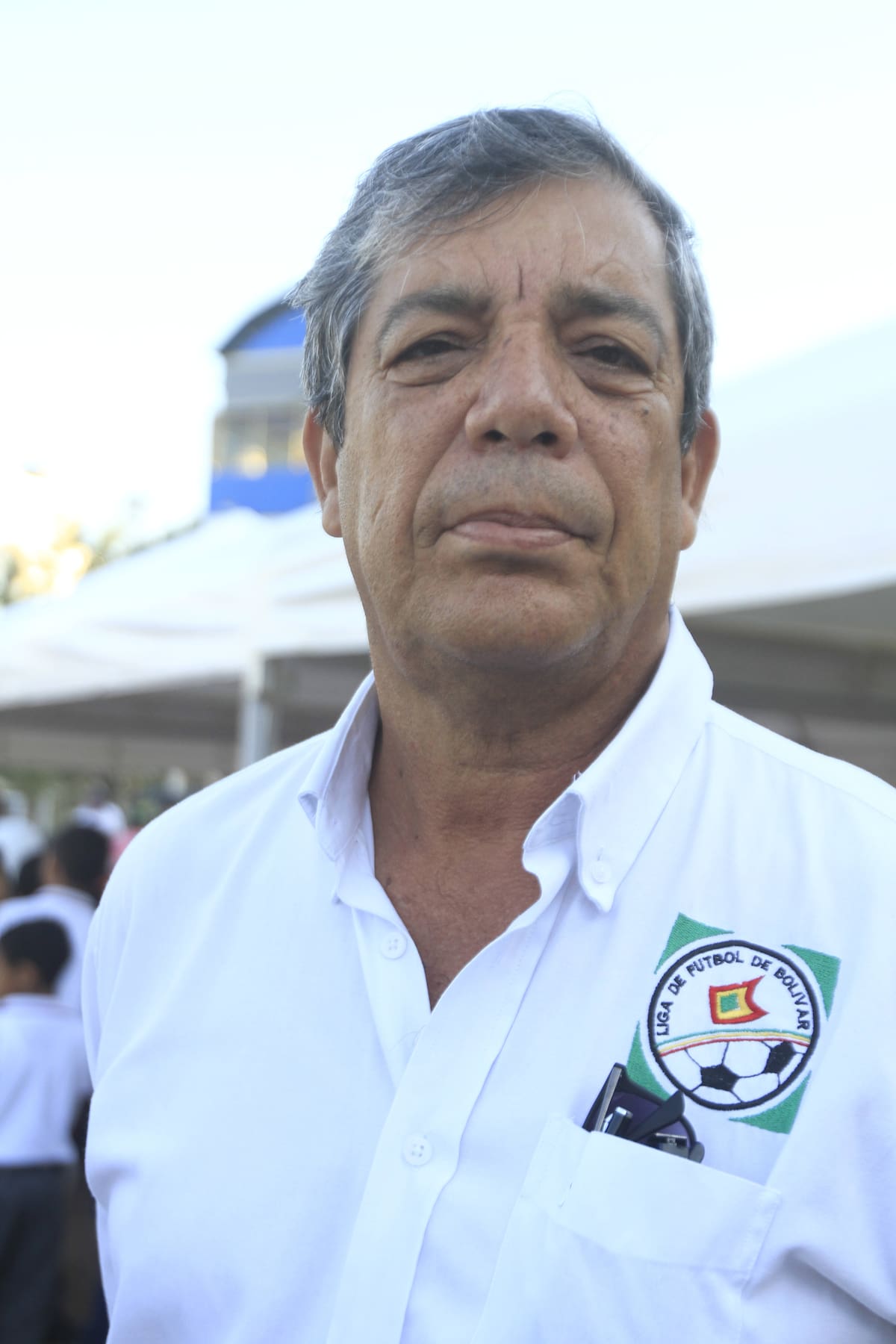 Carlos Mario Cortés, presidente de la Liga de Fútbol de Bolívar. //Cortesía