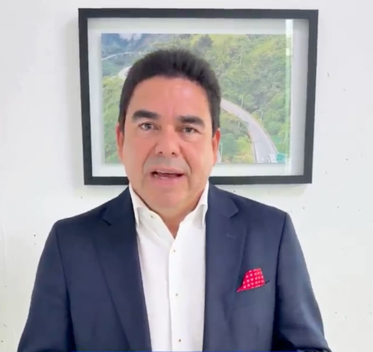 Carlos Rosado, director y vocero de la empresa Sacyr en Colombia.//Cortesía Red de Cooperantes.