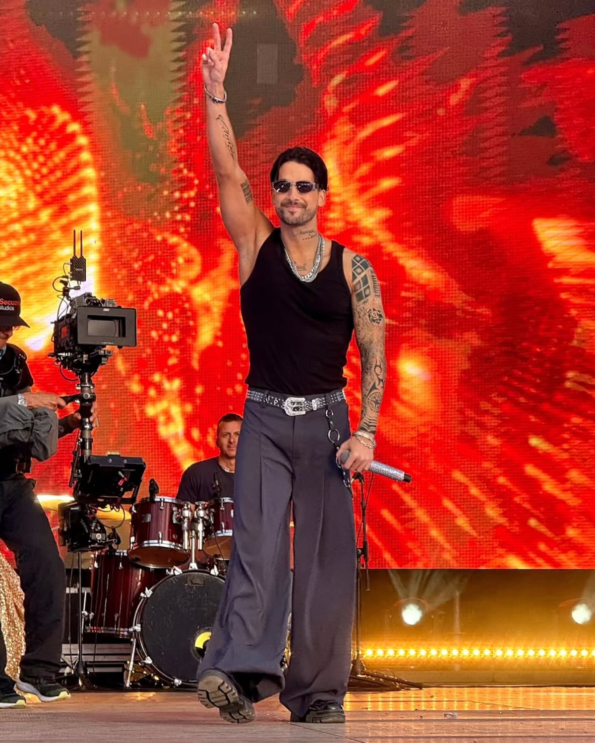 Carlos Torres, protagonista de La Reina del Flow. //Foto tomada de IG@carlos1torres1