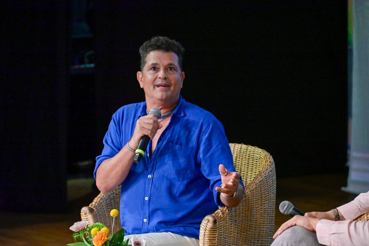 Carlos Vives participa en el Hay Festival Cartagena 2025. //Fotos: Luis Herrán- EU