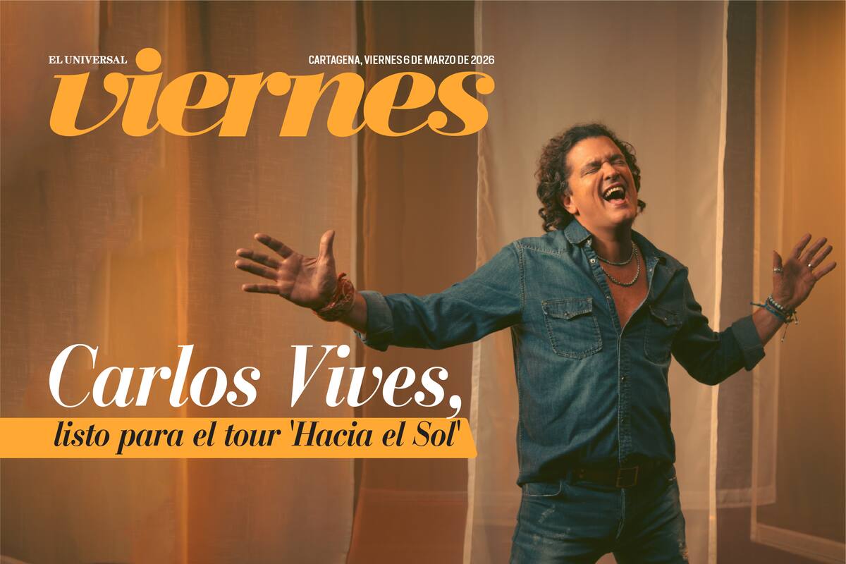 Carlos Vives es el personaje de este Viernes en El Universal.
