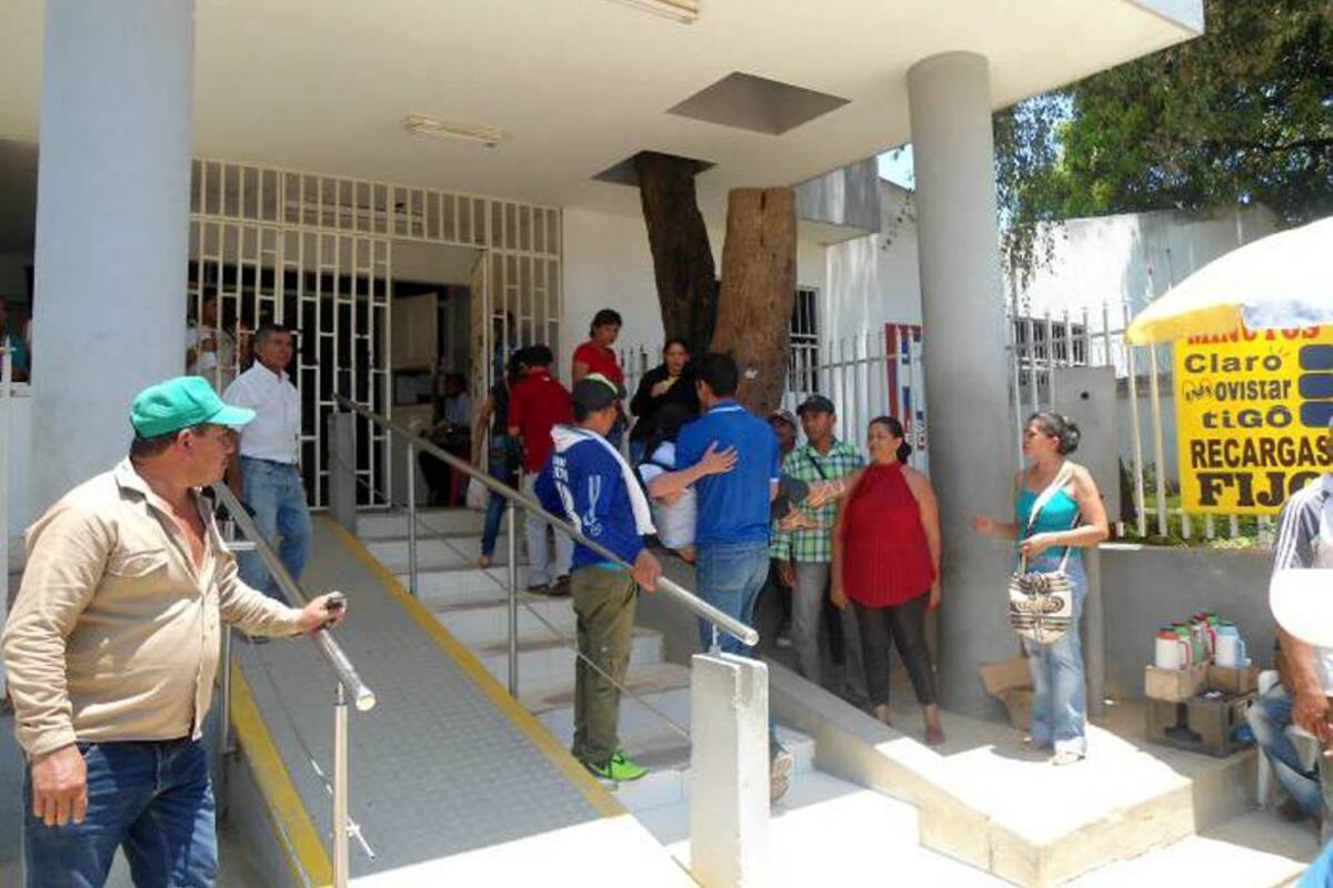 Centro hospitalario de El Carmen de Bolívar.