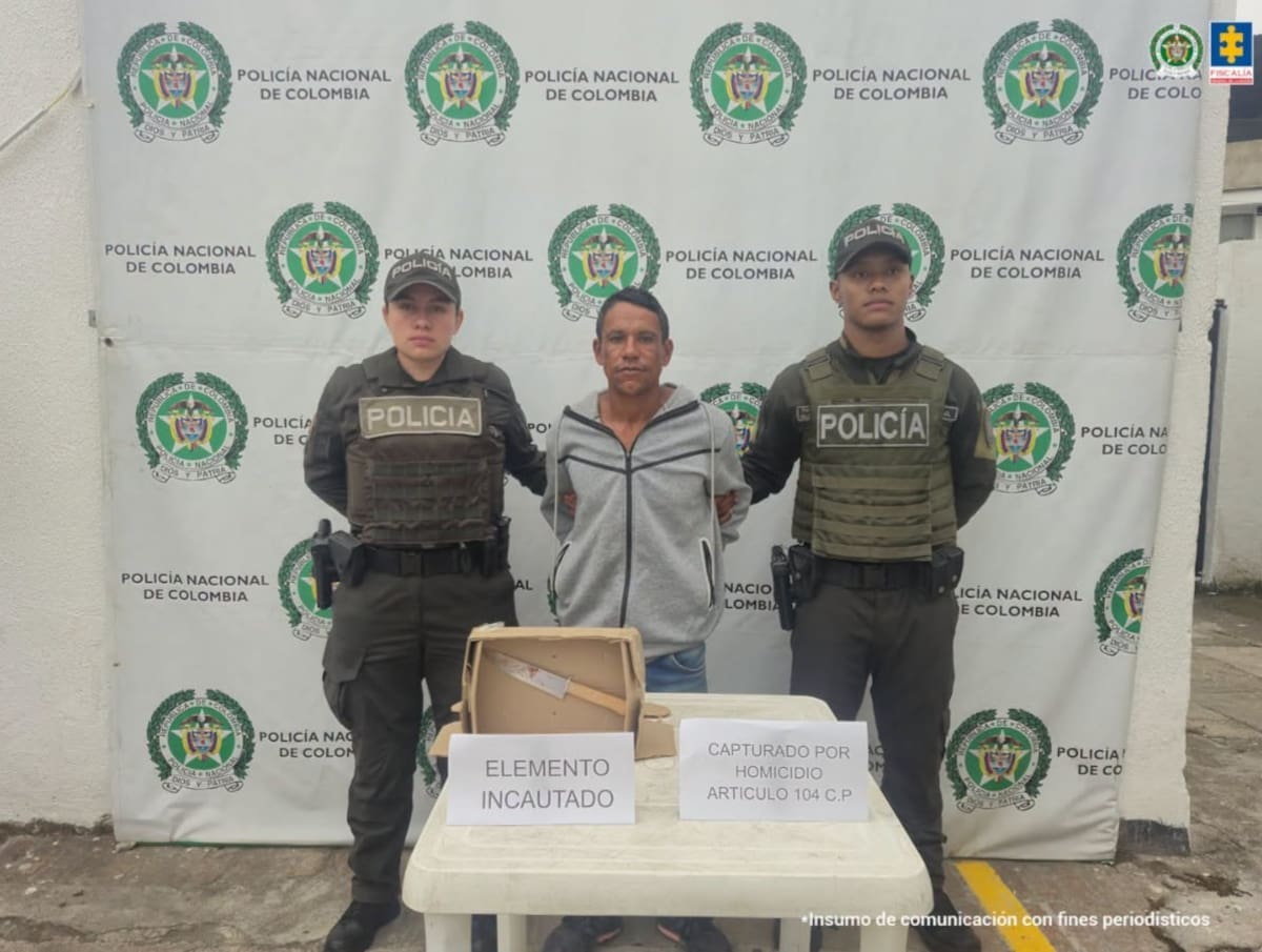 Carmen Eduardo Sanjuán Barbosa, presunto responsable del asesinato de un hombre de 26 años. // Foto: Policía Nacional