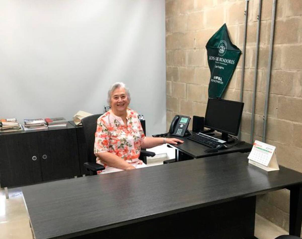 Carmen Luz de Pretelt, directora de Los Libertadores en Cartagena. // Cortesía.