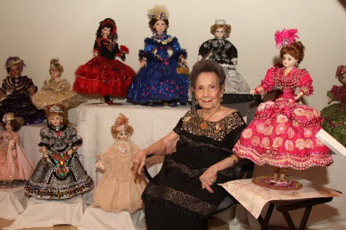 Adiós a Carmencita Lemaitre, guardiana de las muñecas centenarias
