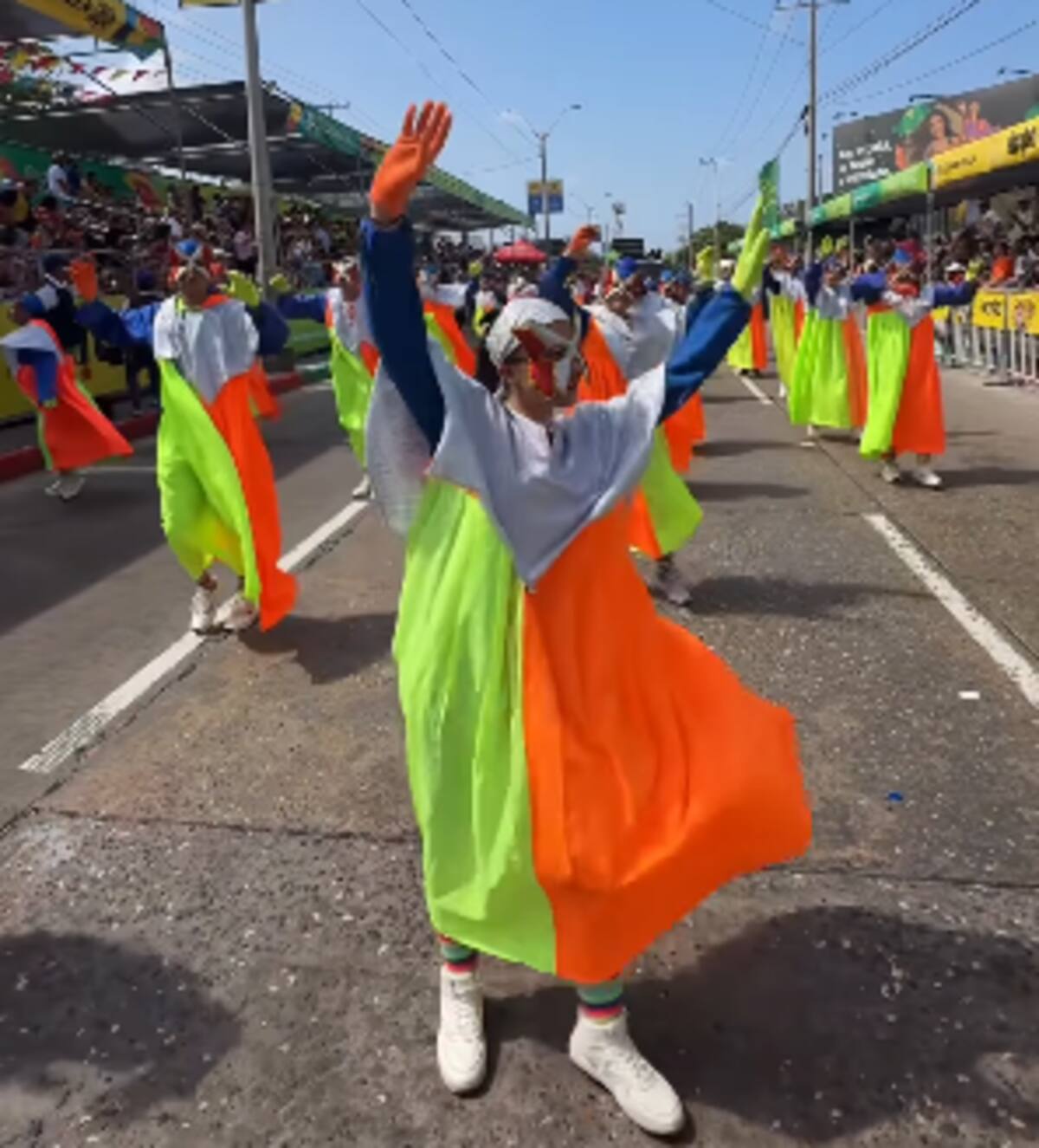 Gran parada de comparsas del Carnaval de Barranquilla 2026. //Fotos: Carnaval de Barranquilla.
