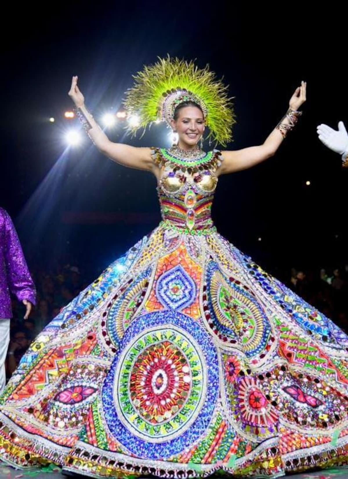Michelle Char Fernández es la Reina del Carnaval de Barranquilla para el año 2026. // Cortesía