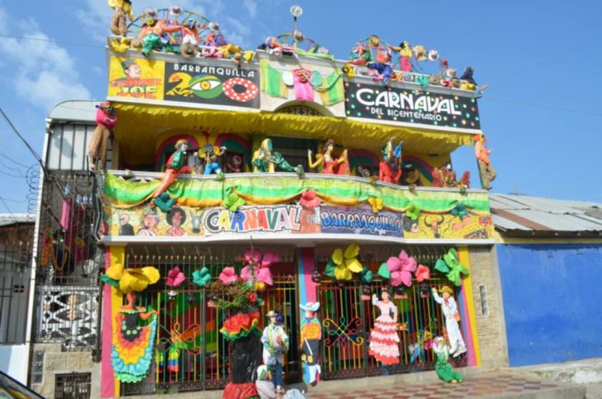 Fachada del Bicentenario que ganó el primer lugar- CORTESÍA QHUBO BARRANQUILLA