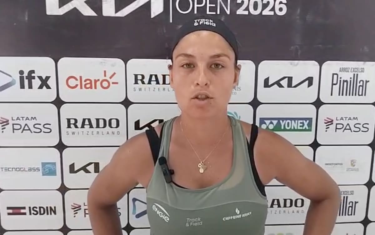 Carolina Alves, de Brasil, eliminó a la chilena Antonia Vergara y se metió al cuadro principal del Torneo Kia Open W125 Barranquilla 2026.//Cortesía KOWB.