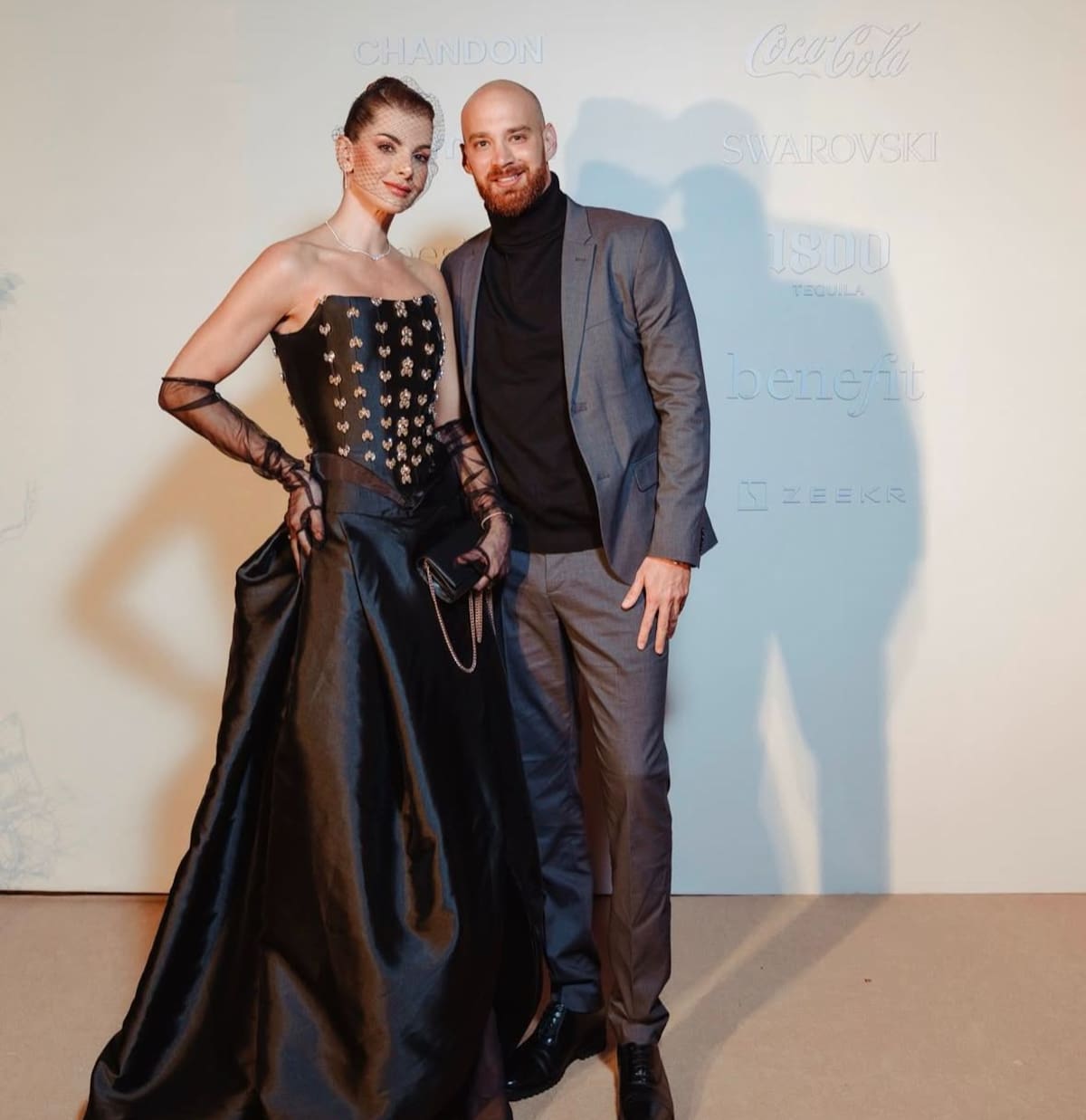 Carolina Cruz y su novio Jamil Farah. //Foto: tomada de redes sociales.