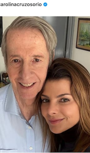 “Sigues reconociéndome”: Carolina Cruz se sinceró sobre los días difíciles junto a su padre