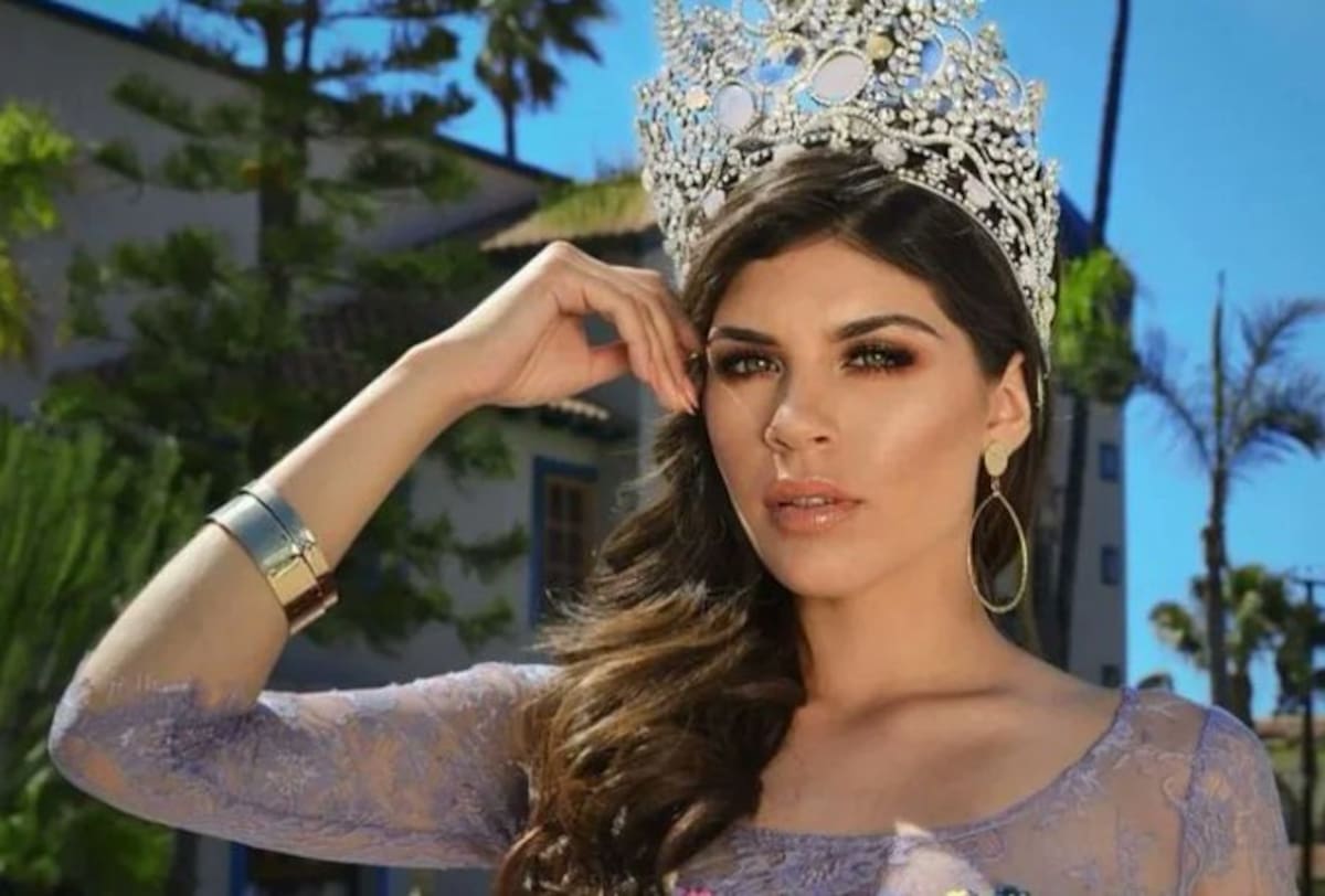 Carolina Flores, exreina de belleza, recibió 12 impactos de bala. // Foto: redes sociales