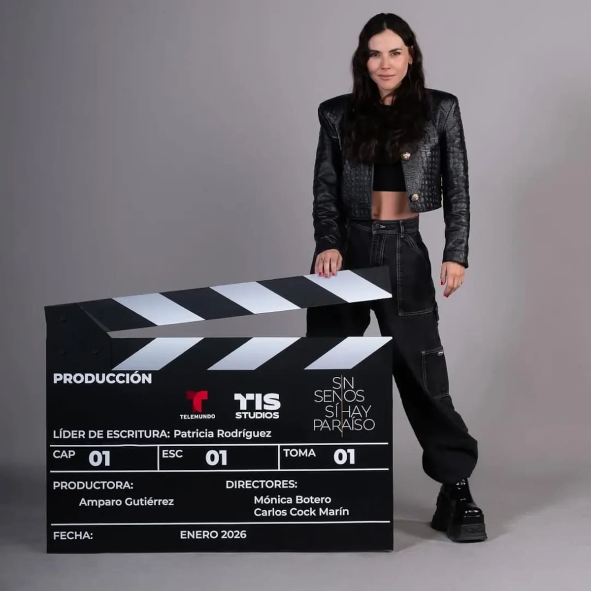 Carolina Gaitán, actriz colombiana. //Foto IG: sinsenossihayparaisooficial_