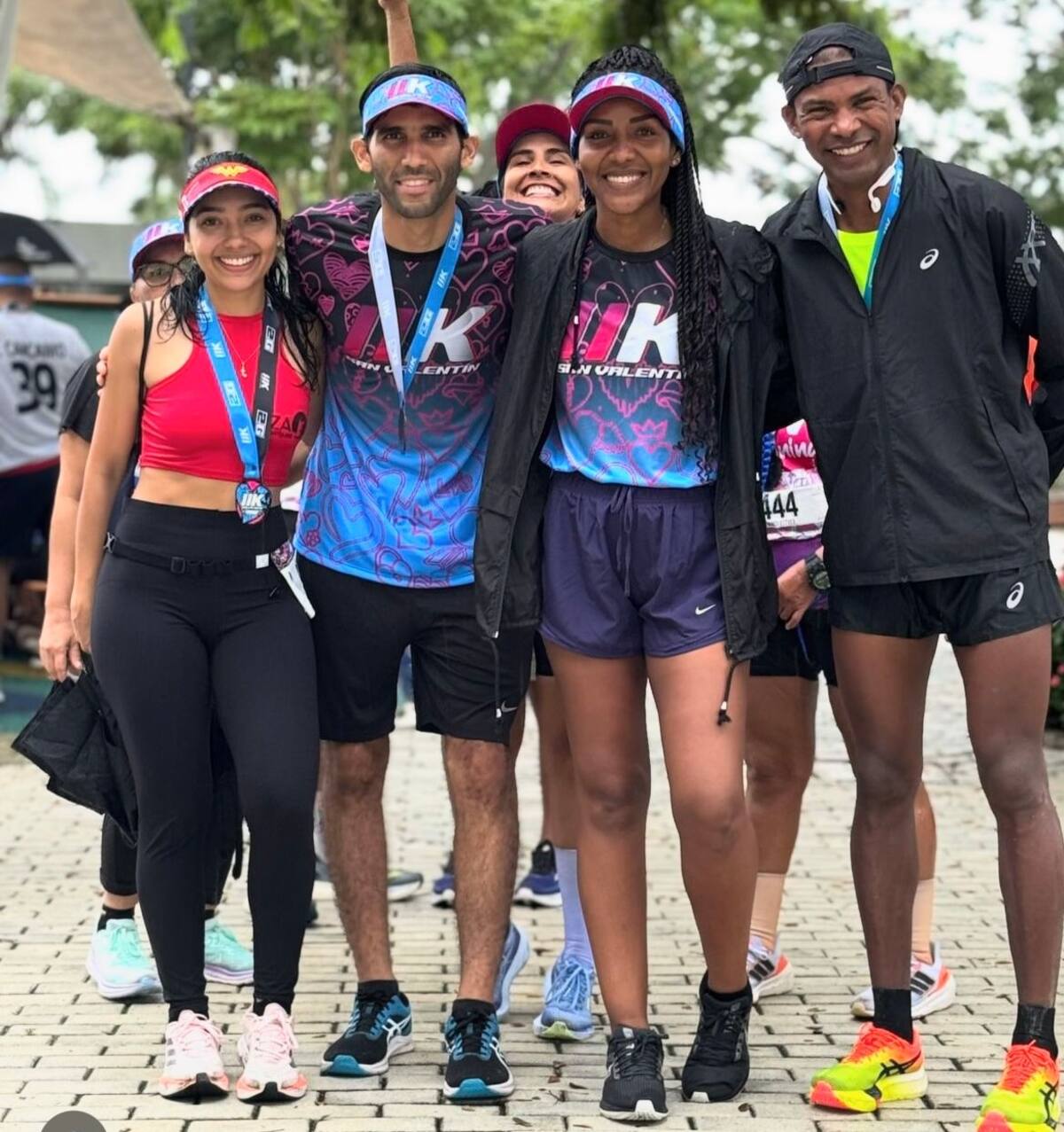 Compitieron felices en la Carrera San Valentín. //Cortesía