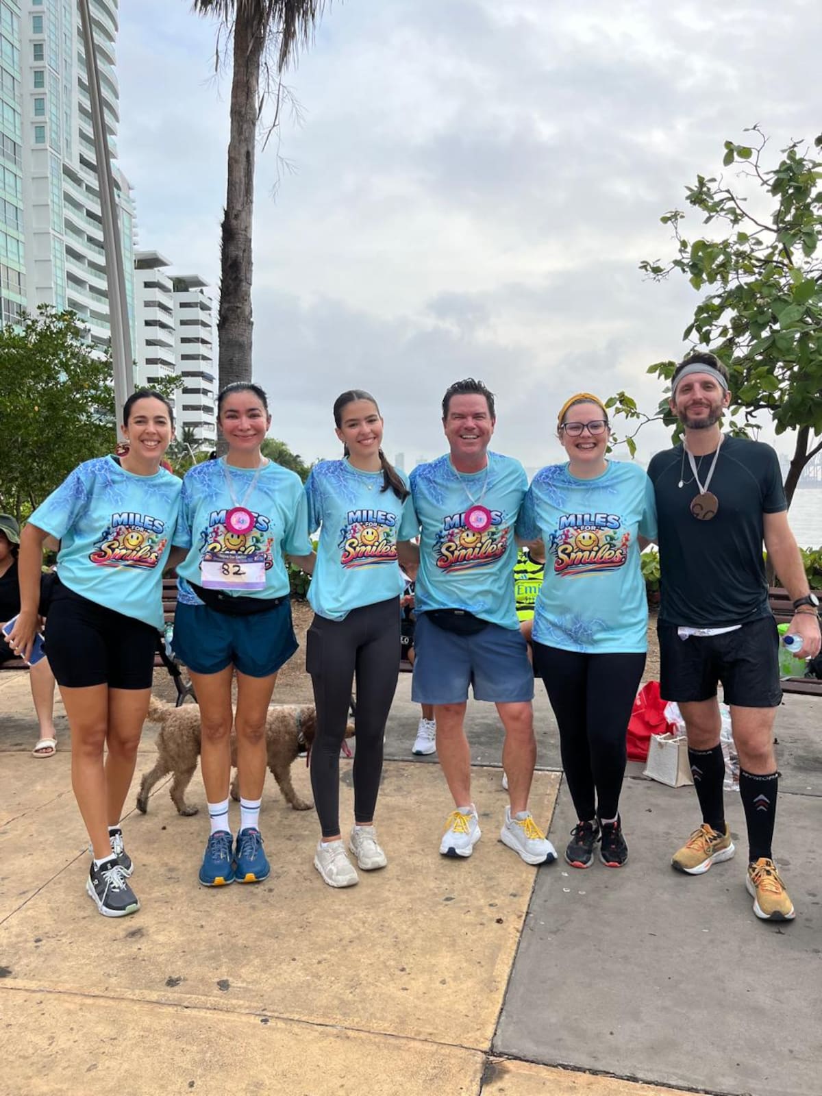 Estudiantes de COJOWA lideraron una carrera 5K que transformó vidas. // Foto: cortesía