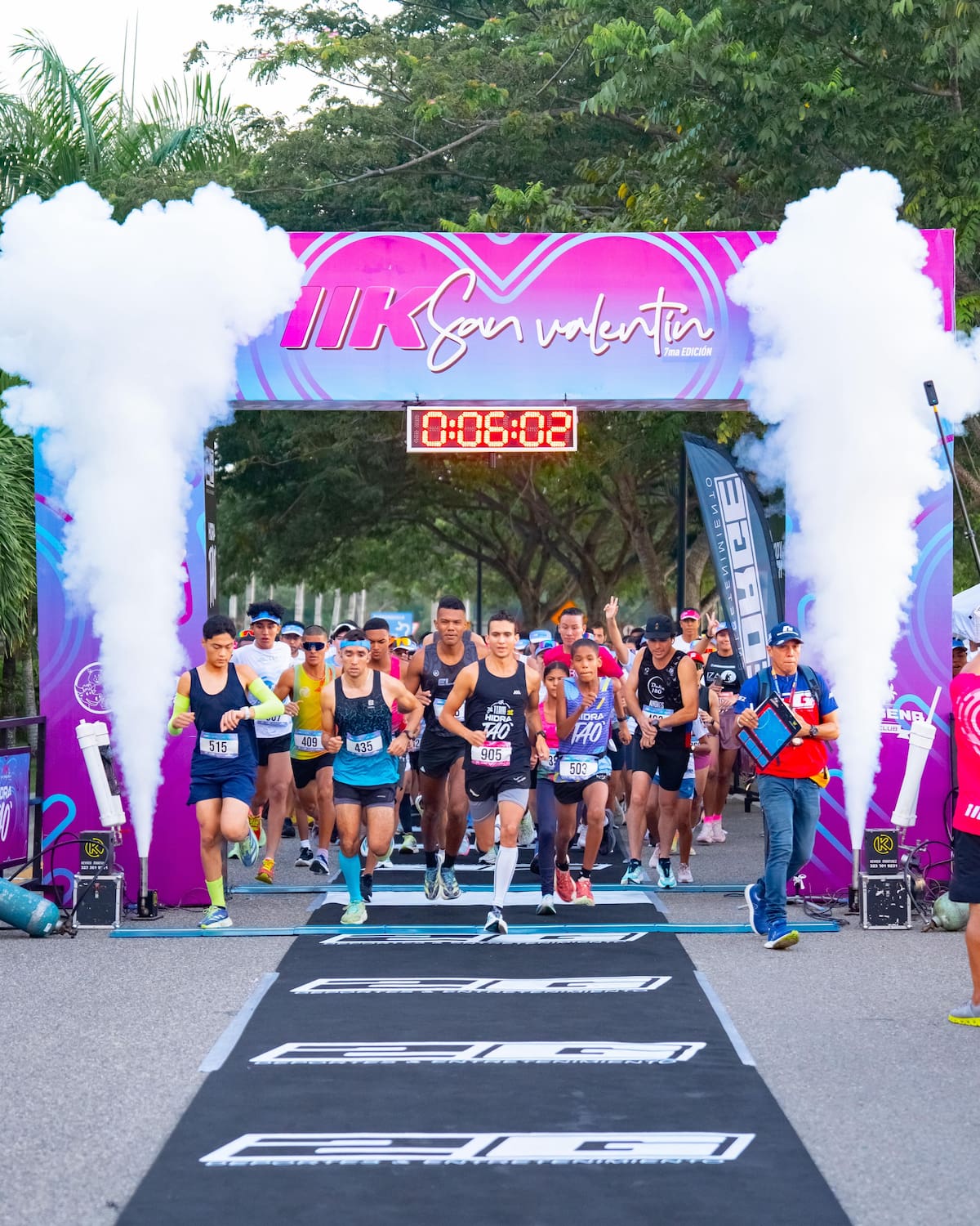 La carrera fue un éxito, el running sigue siendo muy concurrido en La Heroica. //Cortesía