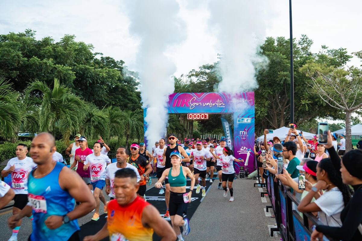 Carrera San Valentín: amor, amistad, salud y felicidad en Cartagena