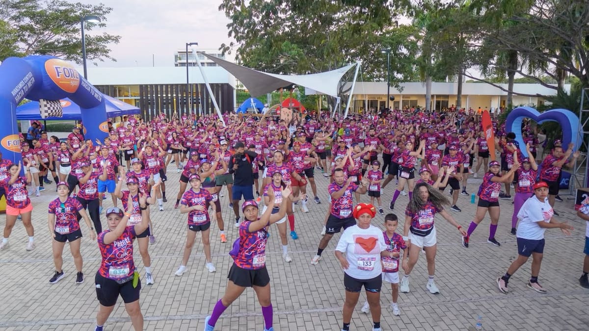 Más de mil personas se dieron cita en una carrera que sigue ganando espacio en Cartagena. //Cortesía