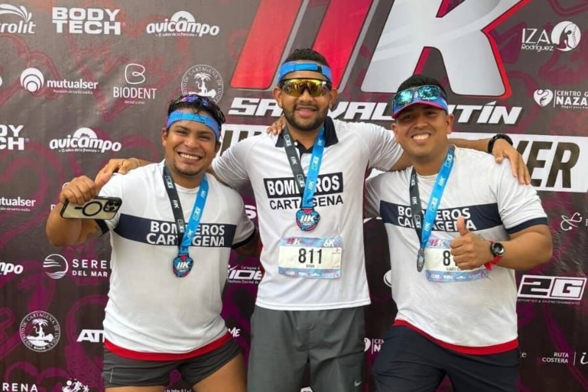 Carrera San Valentín, bajo lluvia, pero con mucho entusiasmo
