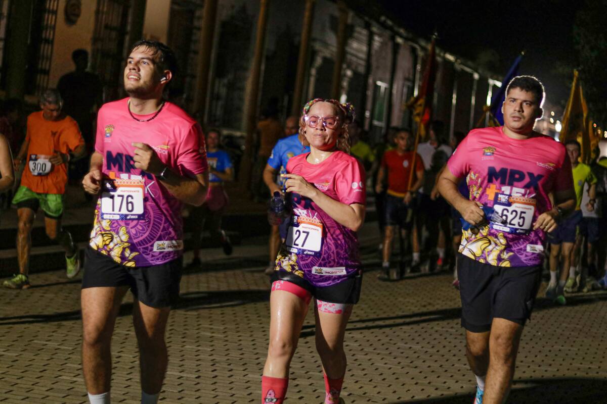 La carrera fue exitosa de principio a fin. //Cortesía