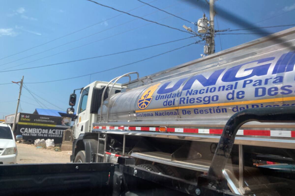 Siguen entregando carrotanques para garantizar acceso al agua en Colombia