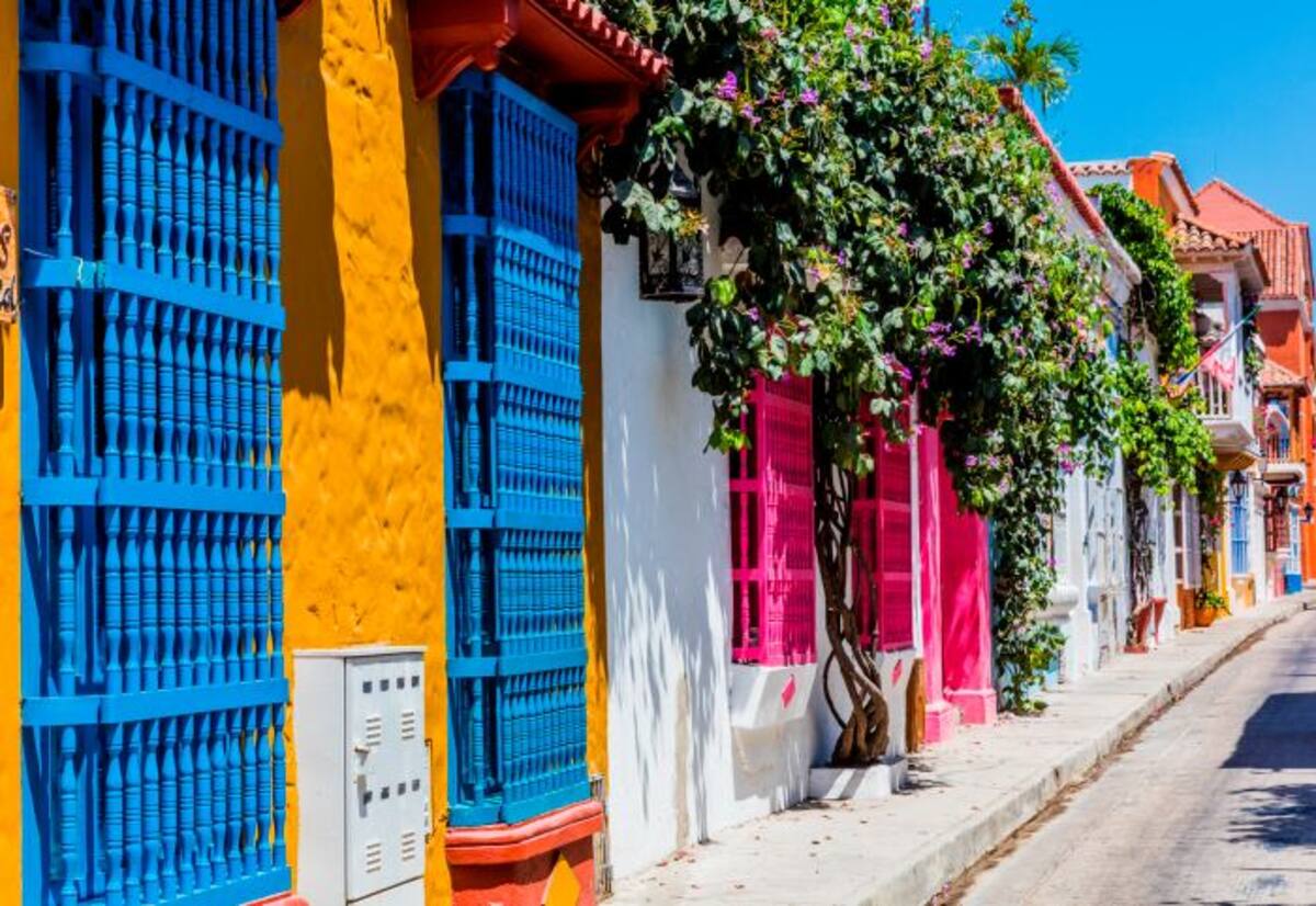 El colorido del Centro Histórico de Cartagena es impresionante.123rf.com.