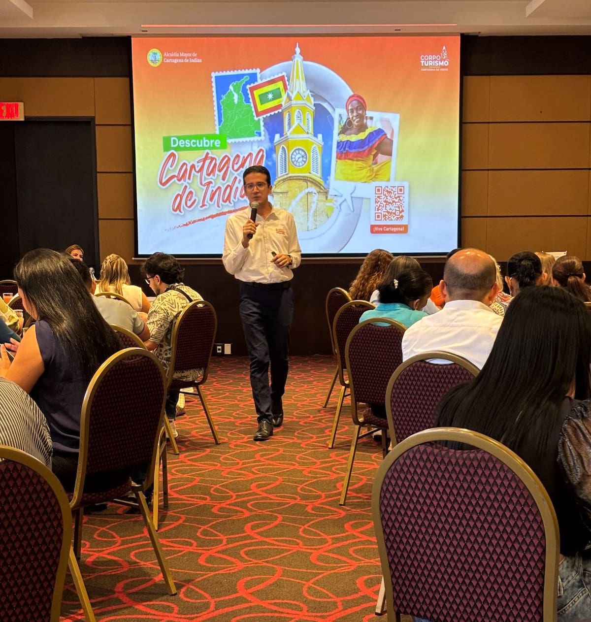 Cartagena brilló en la Caravana Nacional de Promoción Turística 2025. // Foto: cortesía