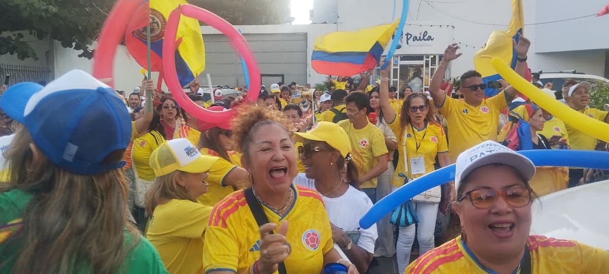 Cartagena celebra el triunfo de Abelardo de la Espriella como presidente de Colombia. // Foto: Óscar Díaz - El Universal