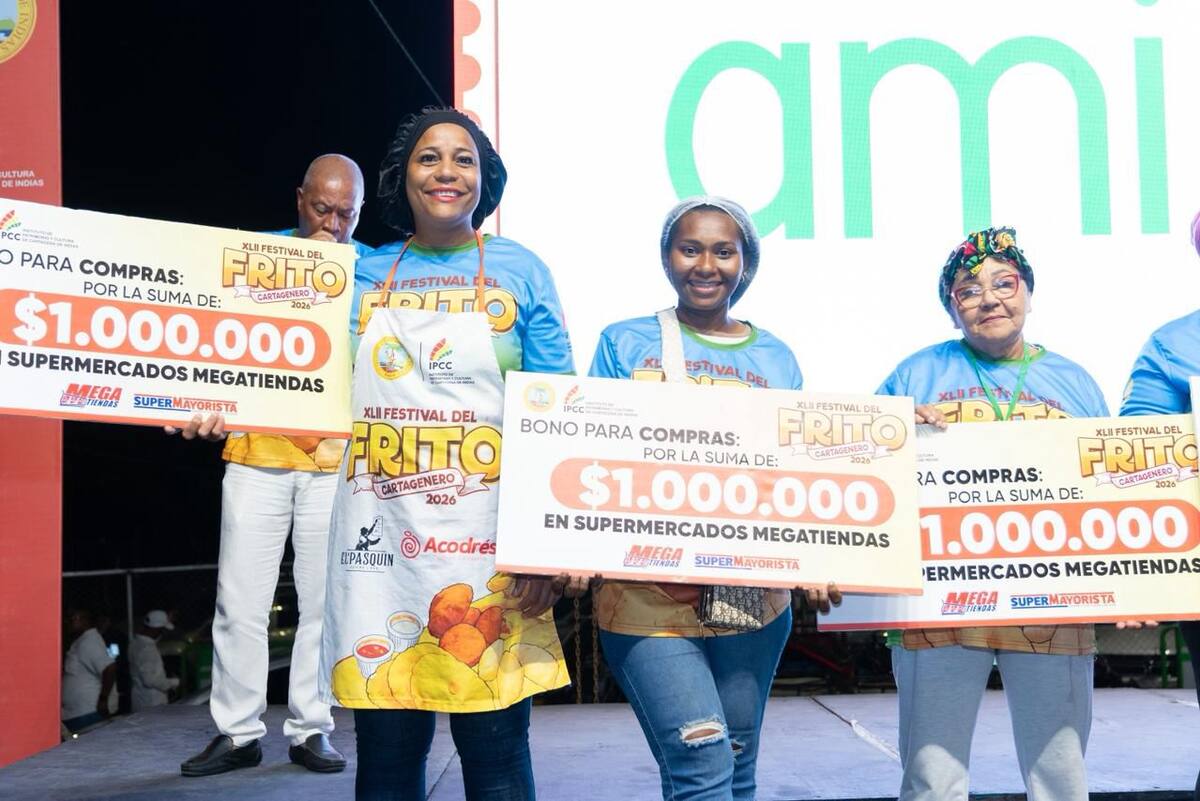 Cartagena celebró a las matronas ganadoras del Festival del Frito Cartagenero. // Cortesía