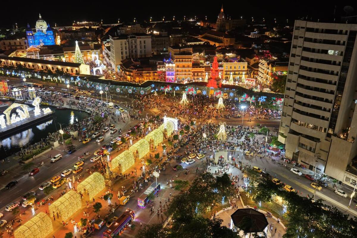 Cartagena recibió más de 1,3 millones de visitantes en fin de año