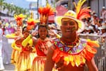 En fotos: Cartagena llevó su alegría novembrina a las calles de Ibagué