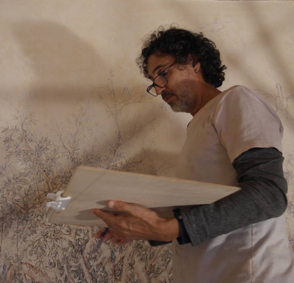 El artista Rafael Dussán inaugura su exposición ‘Naturaleza y Humanidad’ en el MAMC. //Cortesía