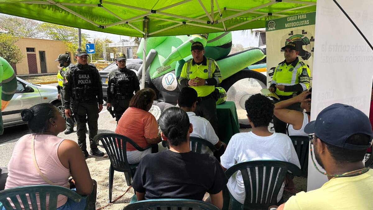 Cartagena registró alta movilidad y cero muertes viales en Semana Santa. // Foto: cortesía - Policía Nacional