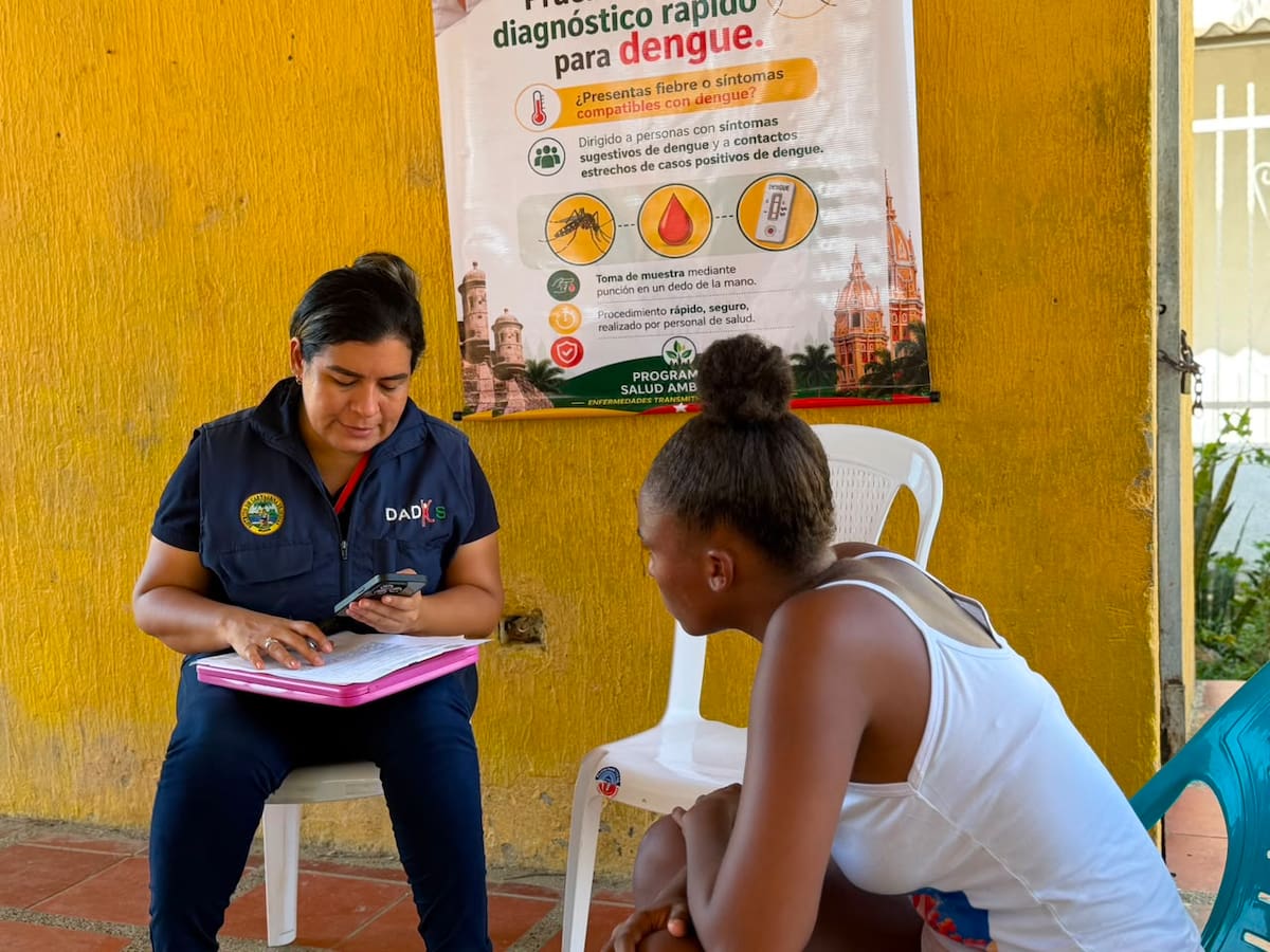 Cartagena reduce en 39,4 % los casos de dengue en 2026. // Foto: cortesía - Alcaldía