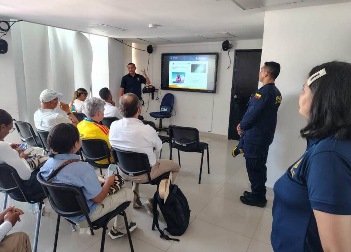 Cartagena refuerza controles al turismo marítimo: incumplimientos podrán derivar en sanciones. // Cortesía: Capitanía de Puerto de Cartagena