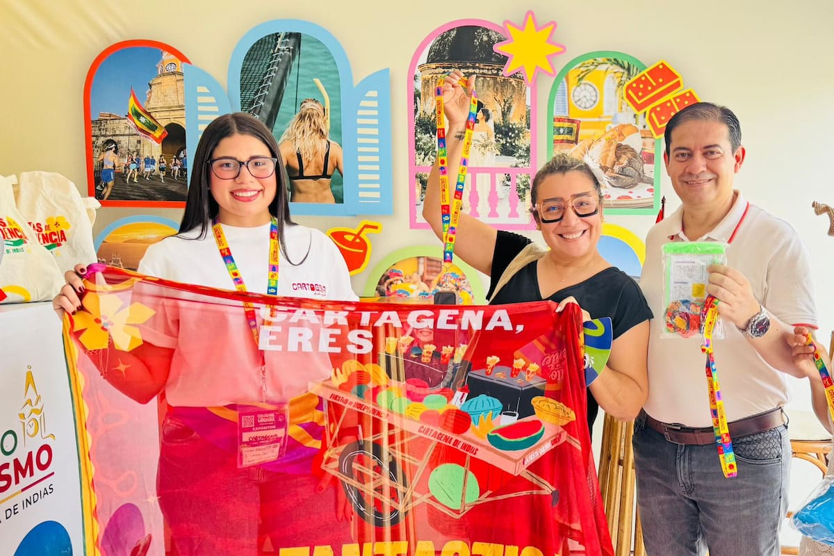 Cartagena apuesta por conquistar el mercado turístico de Chile y Perú