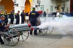Vuelve a sonar el histórico cañonazo en Cartagena después de más de 200 años